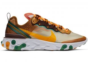 Nike React Element 87 Orange Peel