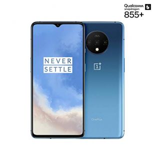 OnePlus 7T - Smartphone Débloqué 4G (Ecran 6,55 pouces -  8Go RAM - 128Go Stockage - Ecran Amoled 90 Hz) Glacier Bleu [Version française]