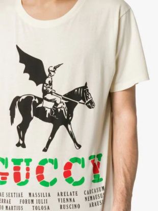 Gucci t-shirt Imprimé à Logo