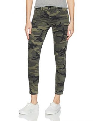 Camo Printed Ankle Skinny Denim Jean