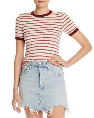 Striped Ringer Tee
