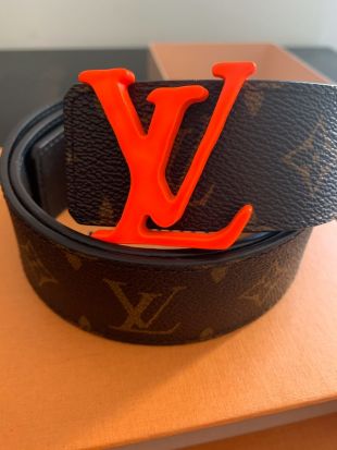 Belt Louis Vuitton x Virgil Abloh Tee Grizzley on the account Instagram of  @tee_grizzley