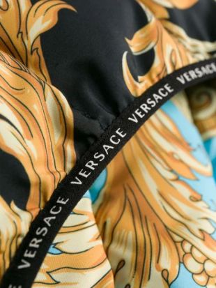 Versace Gilet Matelassé à Imprimé Baroque - Farfetch