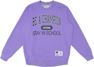 Supreme Cities Arc Crewneck Purple – Status Orlando FL