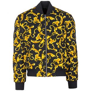Versace Giubbotto Uomo Nero