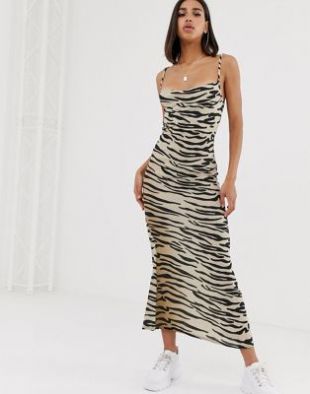 In The Style - Tiger Print Dress