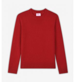 Pull col rond 4 fils 100% baby cashmere -