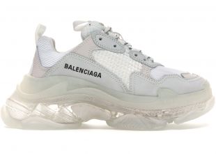 Balenciaga Triple S White Clear Sole (W)
