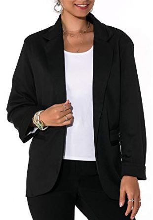 Imbry Boyfriend Blazers for Women Cool and Fashionable Casual Suit Coat Jacket