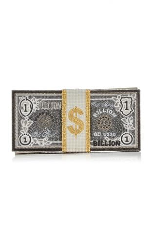 Stack Of Cash Crystal Clutch by Judith Leiber Couture | Moda Operandi