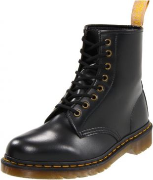 Dr. Martens Vegan 1460 Smooth Black Combat Boot