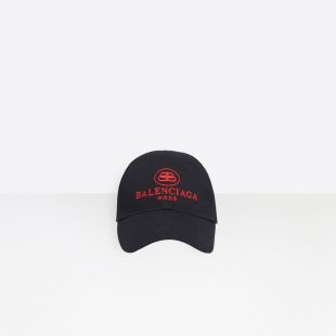 Casquette BB Mode Noir / Rouge pour Femme | Balenciaga