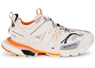 Balanciaga Track Orange And White