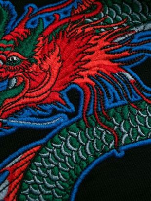 Kenzo Sweat à Dragon Brodé