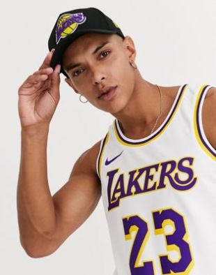 New Era - 9forty NBA Lakers - Casquette ajustable - Noir