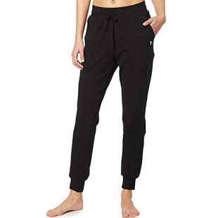 N1Fit Sweatpants Women Joggers - Cotton Workout, Running, Yoga Sweat Pants Black