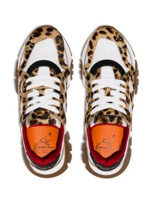 Versace Squalo à Imprimé Léopard