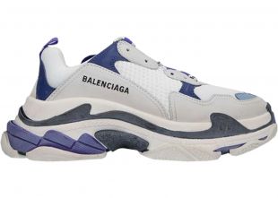 balenciaga triple s womens purple