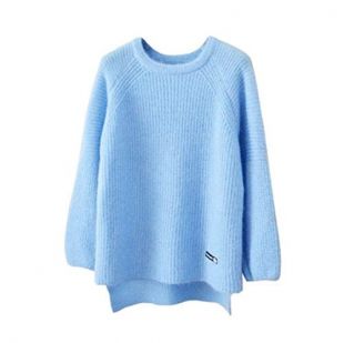 Oudan Elegant Sweaters Women Winter Sweater Elegant Autumn Sweaters (Color : Blue, Size : One Size)