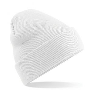 Beechfield Soft Feel Knitted Winter Hat (One Size) (White)