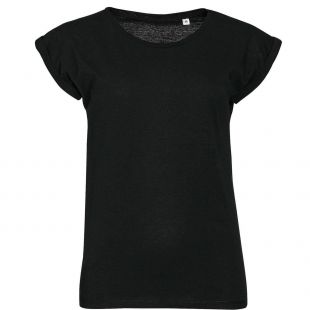 Mode- Lifestyle femme SOL S T-shirt manches courtes col rond FEMME - 01406 - noir
