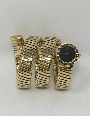 Gold Tubogas Serpenti Montre