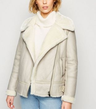 New Look - Cream Coat