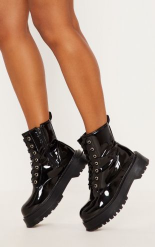 black boots