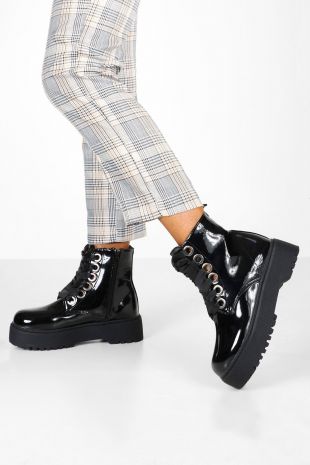 black boots