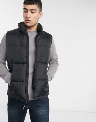 Hollister - Doudoune sans manches - Noir | ASOS