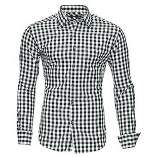 Kayhan chemise pour homme- Noir - Large