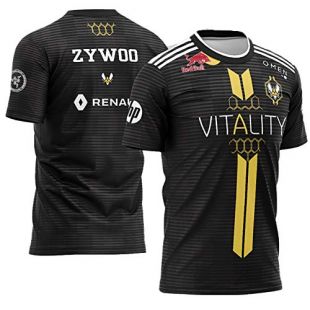 73HA73 - 73HA73 T-Shirts à Manches E-Sports pour Hommes ECS S7 CSGO ...