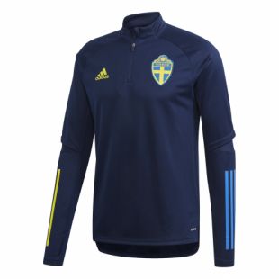 Sweat zippé Suède bleu 2020