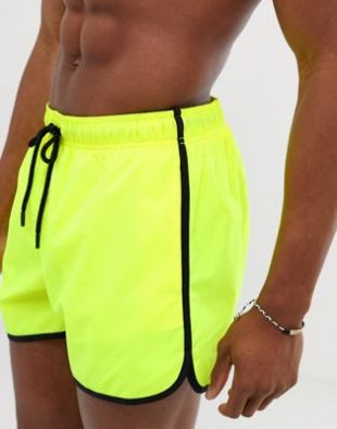 Brave Soul - Short de bain fluo | ASOS