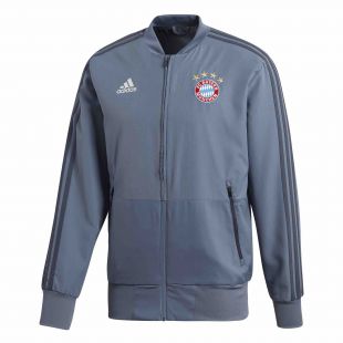 Veste de survÃªtement Bayern Munich - Bleu - Saison 2018/2019