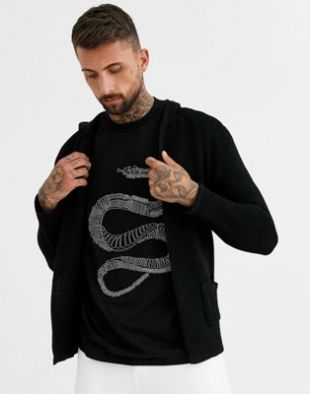 NASA - Sweat à capuche MODERN - Noir - - nu