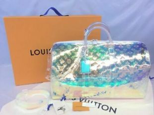 Louis Vuitton Keepall 50 Virgil Abloh Prism BANDOULIERE Bag M53271  | eBay