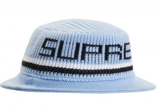 Supreme Knit Logo Crusher Light Blue