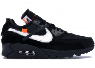 Air max 90 x off-white " black "