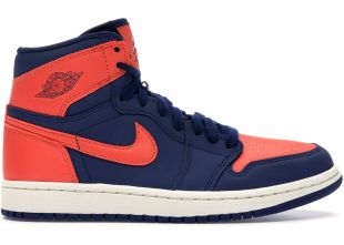 Jordan 1 Retro High Blue Void Turf Orange (W)