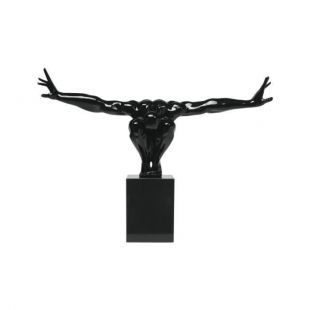 Statue athlète noir