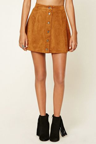 Jupe Femme Forever 21 - Taille S, Bleue, Style A-Line Mini, Occasion Très Bon état