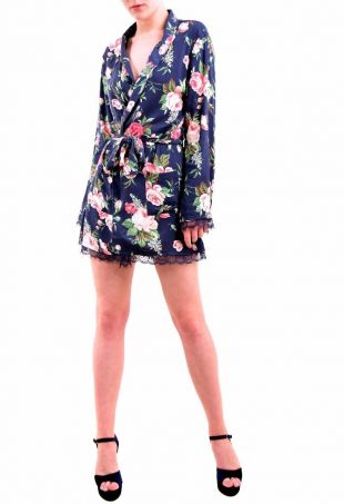 Wildfox Women's NBW Authentic Gypsy Rose Lace Robe Multi Size US1 RRP Â£138 BCF76 | eBay