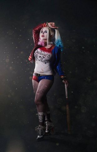 Harley Quinn Suicide Squad costume cosplay Short t shirt