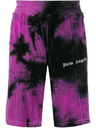 Palm Angels tie-dye Print Track Shorts - Farfetch