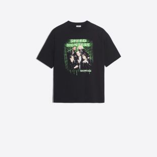 Tee Shirt Speedhunters Noir pour Femme | Balenciaga
