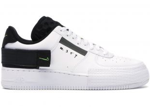 Air Force 1 Type White Black Volt