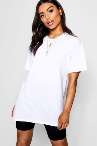 T-shirt BF oversize basique | Boohoo