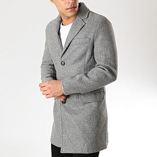 Frilivin - Manteau 1210 Gris Chiné - LaBoutiqueOfficielle.com
