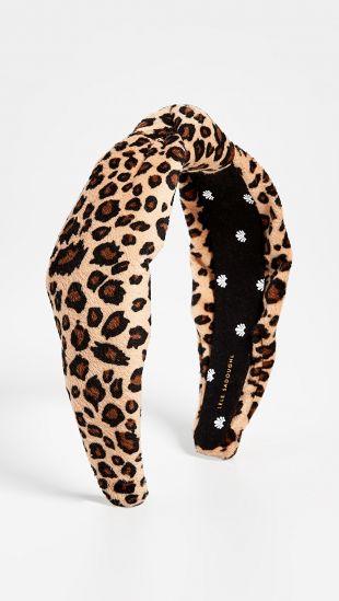 Leopard Velvet Headband